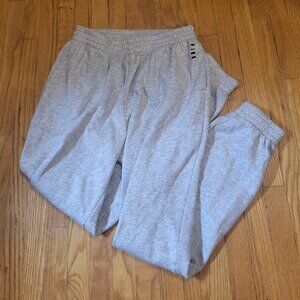 2 for 1 PINK Victoria's Secret Grey and Dark Grey Sweatpants Women's Small